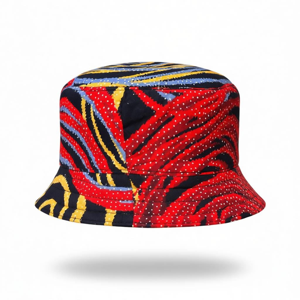 Ankara Pattern Bucket Hat