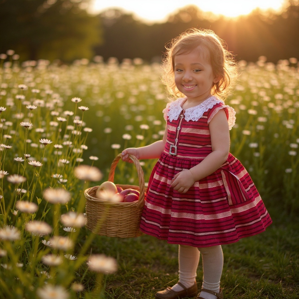 Pink Asoke Striped Dress