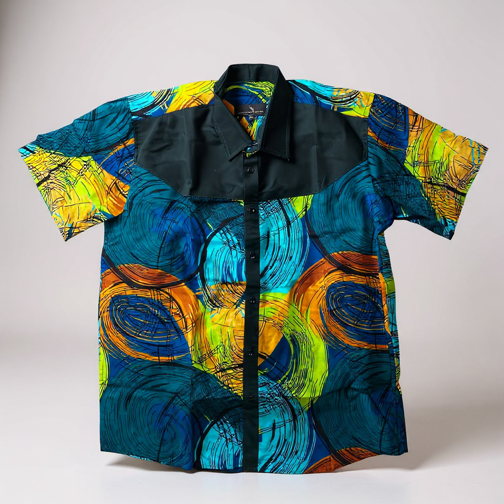 Vibrant Abstract Pattern Shirt