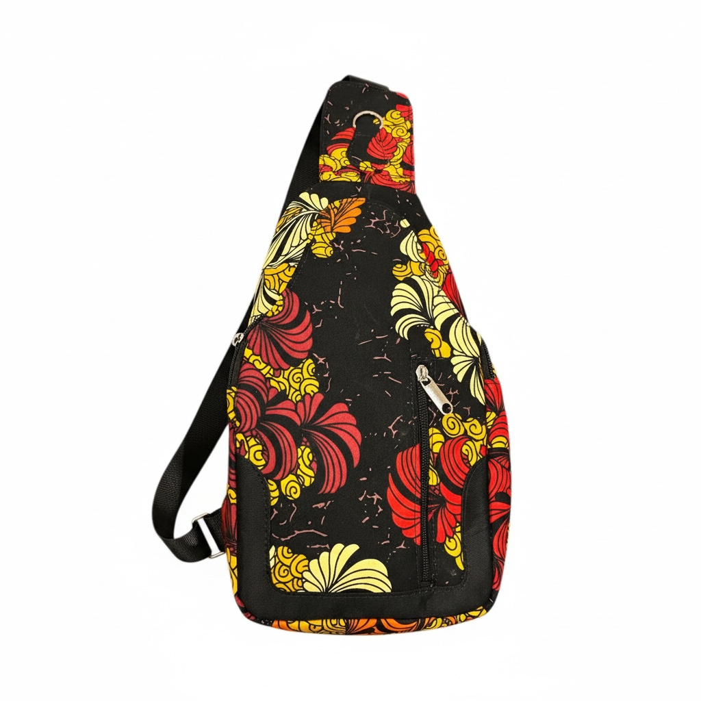 African Print Cross Bag