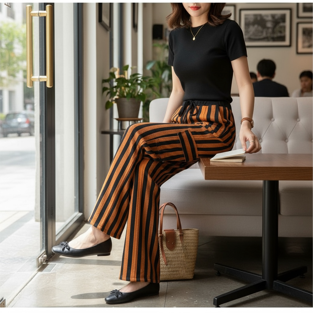 Asoke Vintage Cargo Pant - Orange