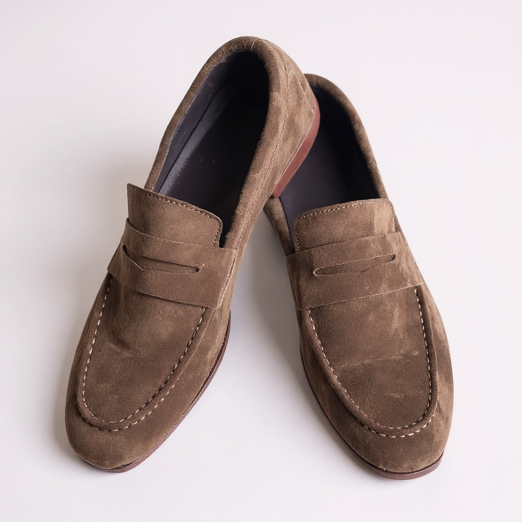 Men's suede loafers Shoe