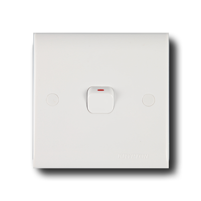 Krypton 1 Gang 1 Way Switch