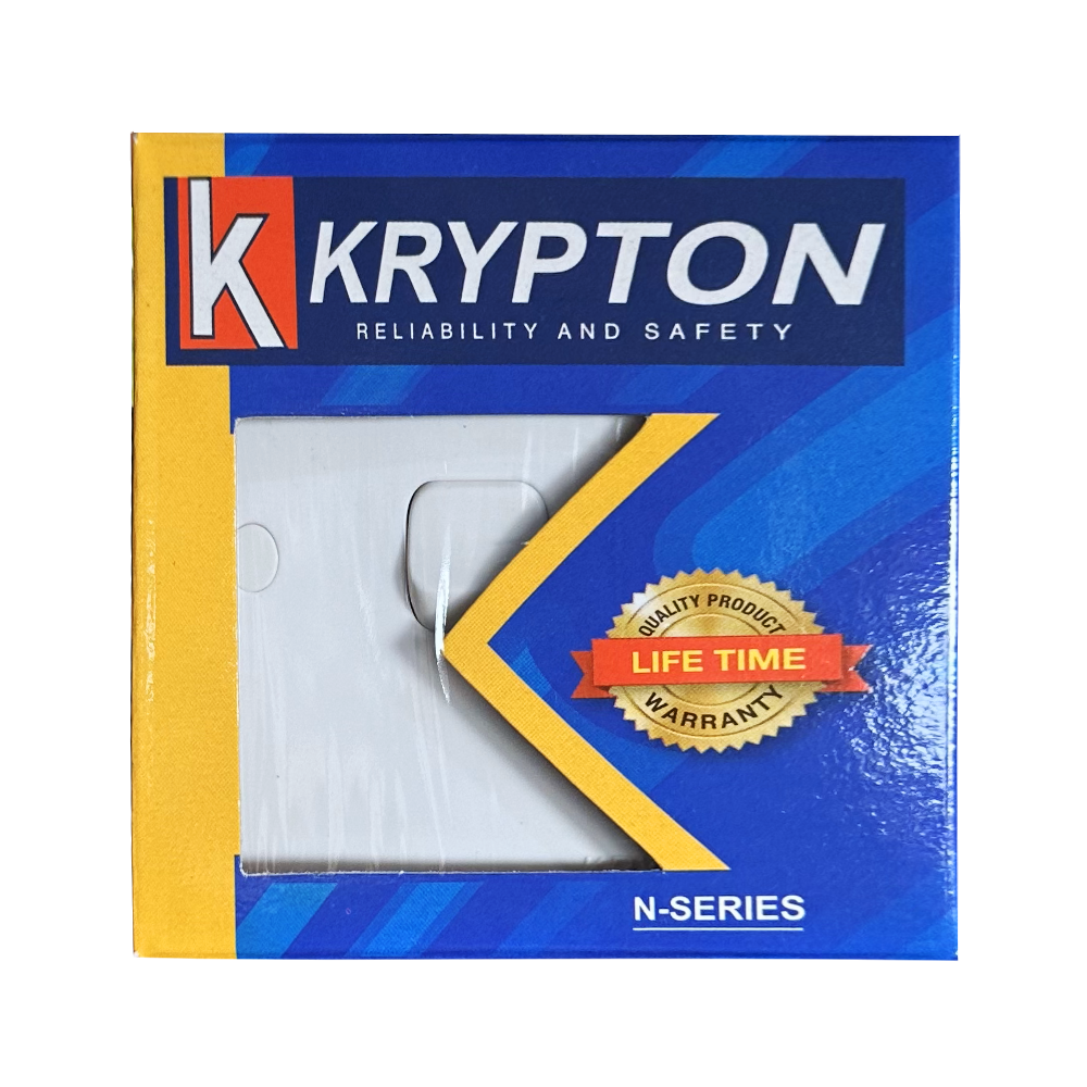 Krypton 1 Gang 1 Way Switch