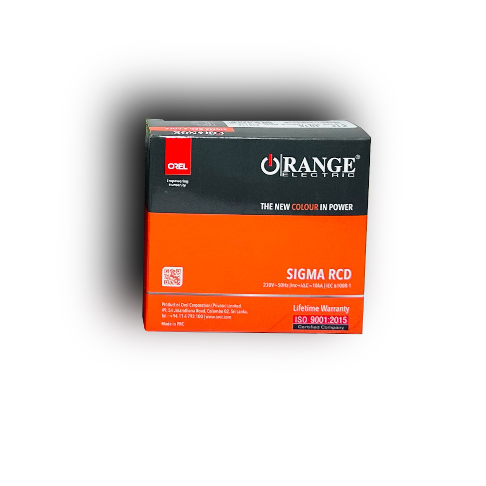 Orange 10KA 2 Pole RCCB 40 A 