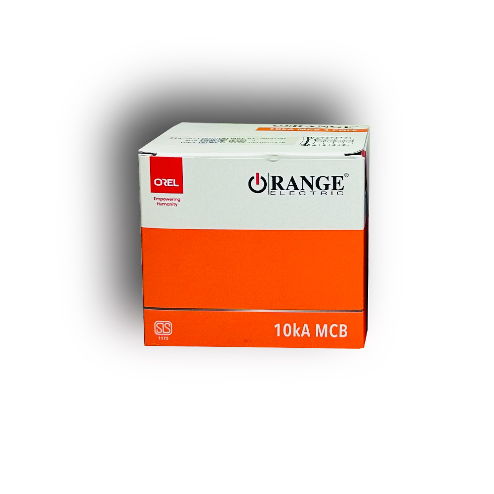Orange 10KA 4 Pole MCB 63A