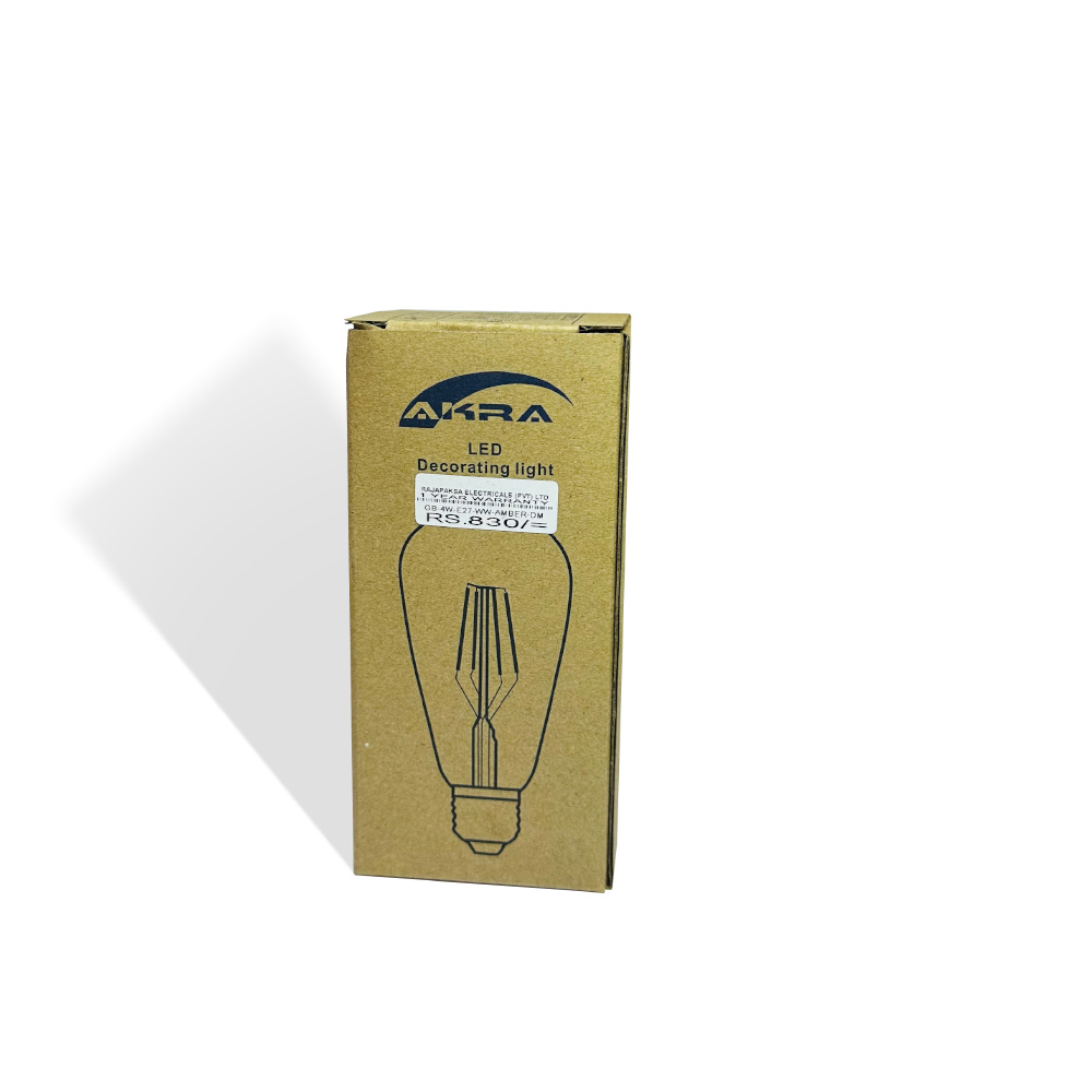 Akra 4W LED Filament Bulb 
