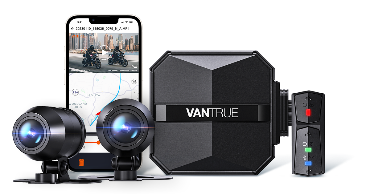 Vantrue Falcon F1 Motorrad Dashcam