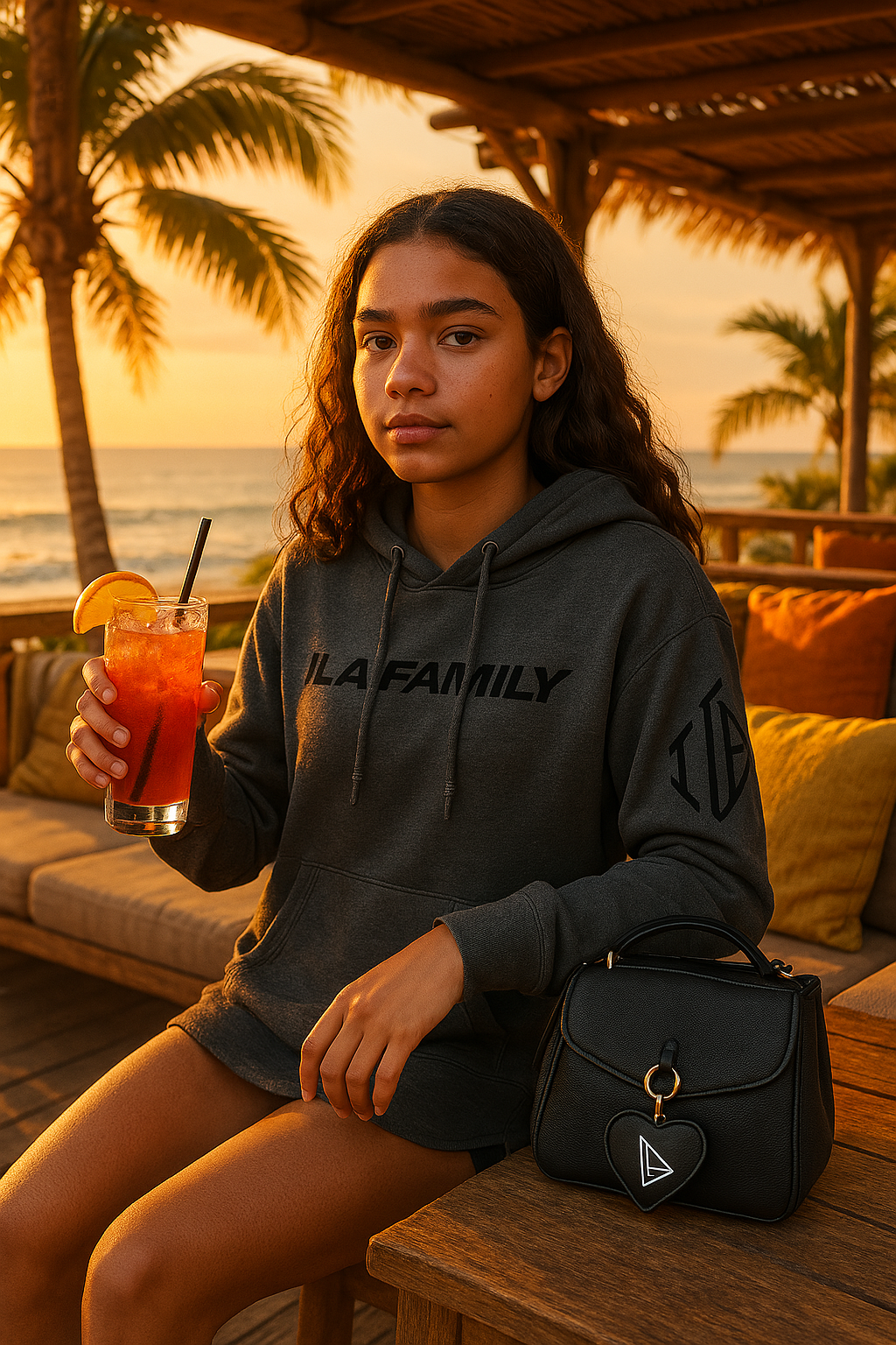 Sweat femme oversized