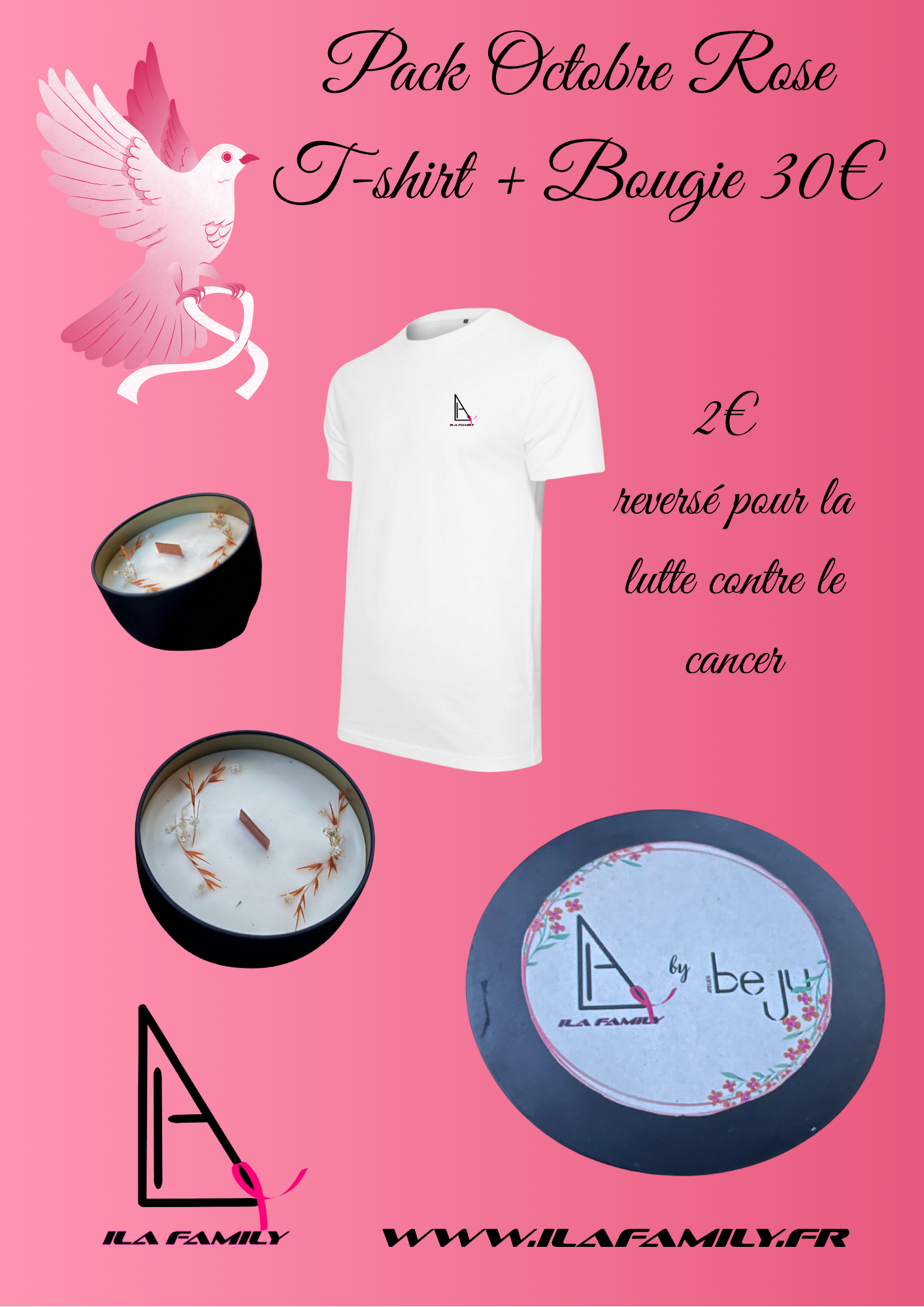pack Ila Octobre rose