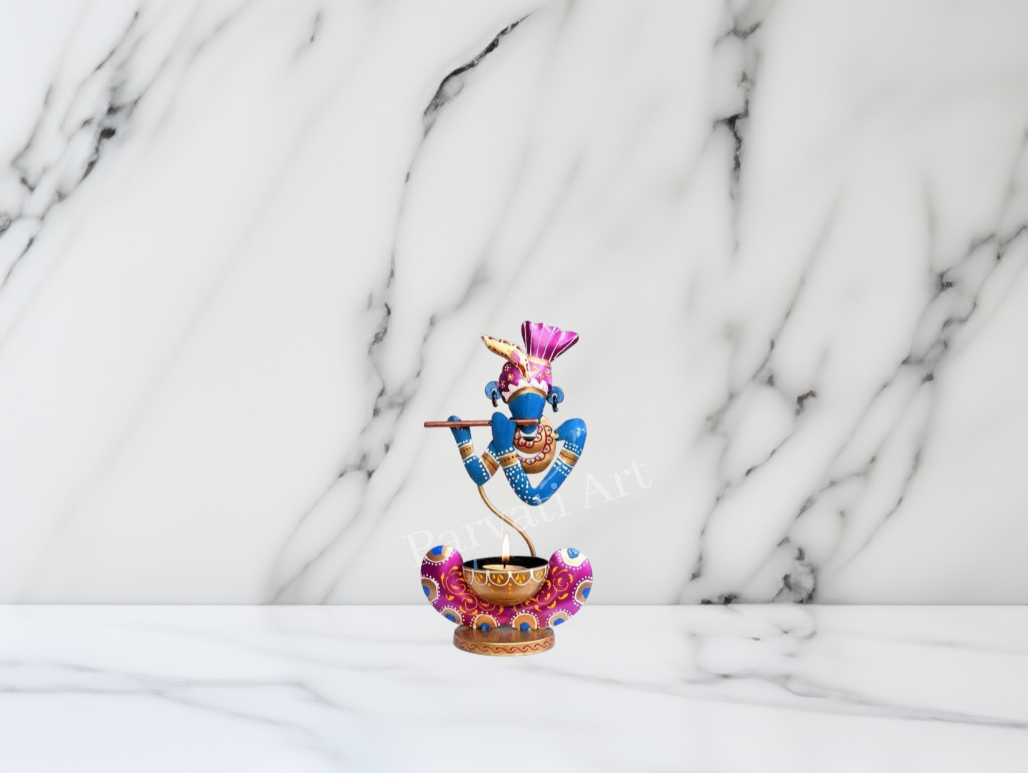Table Decor krishna T-lite