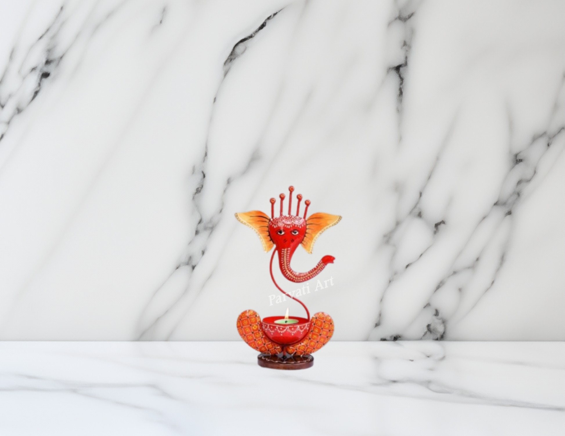 table decor ganesh t lite