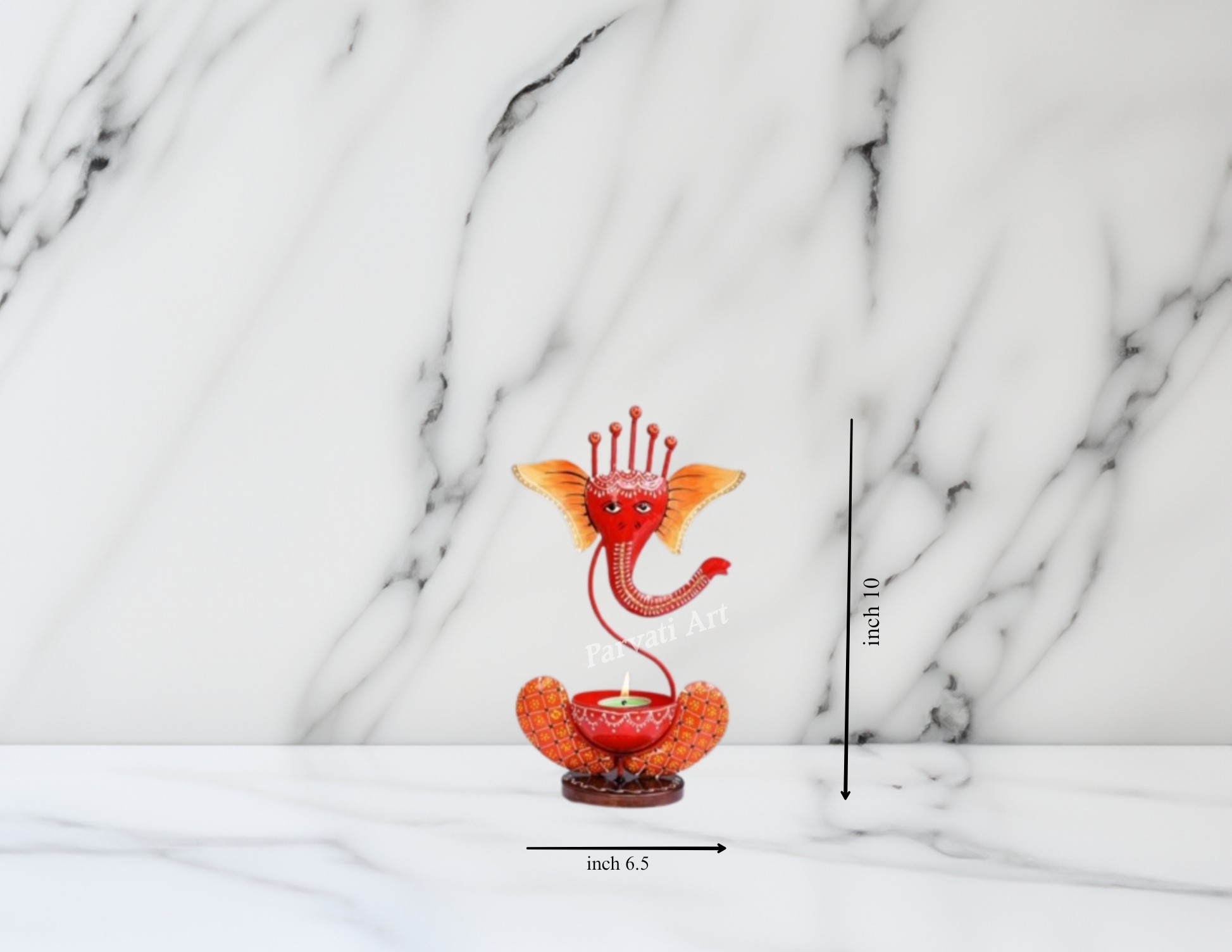 table decor ganesh t lite