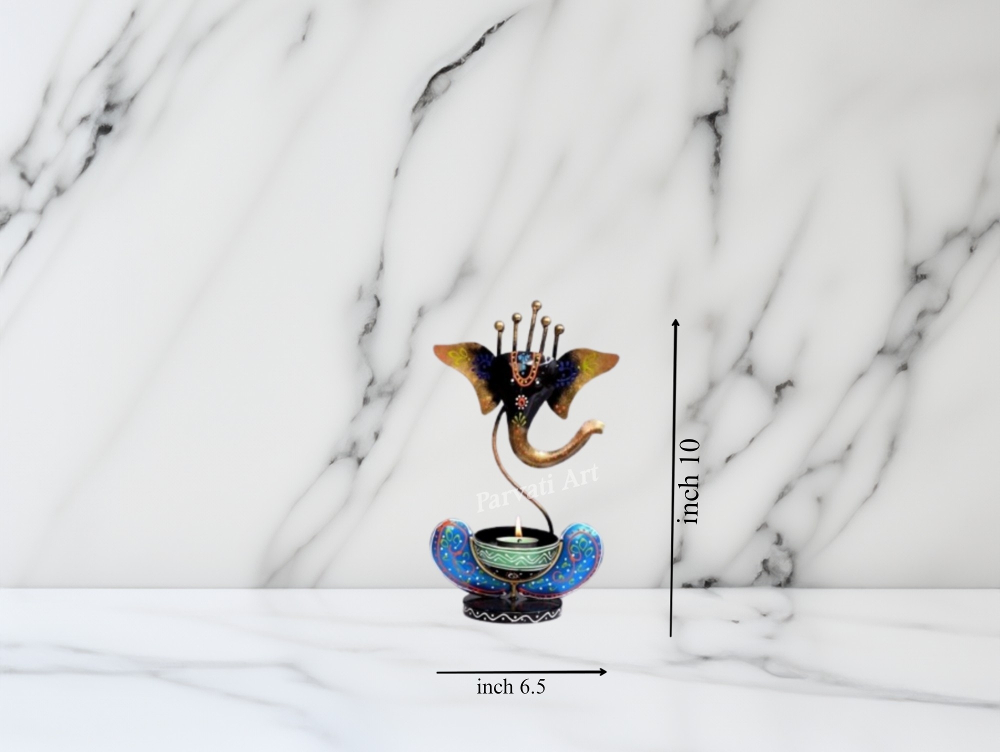 table decor ganesh t lite