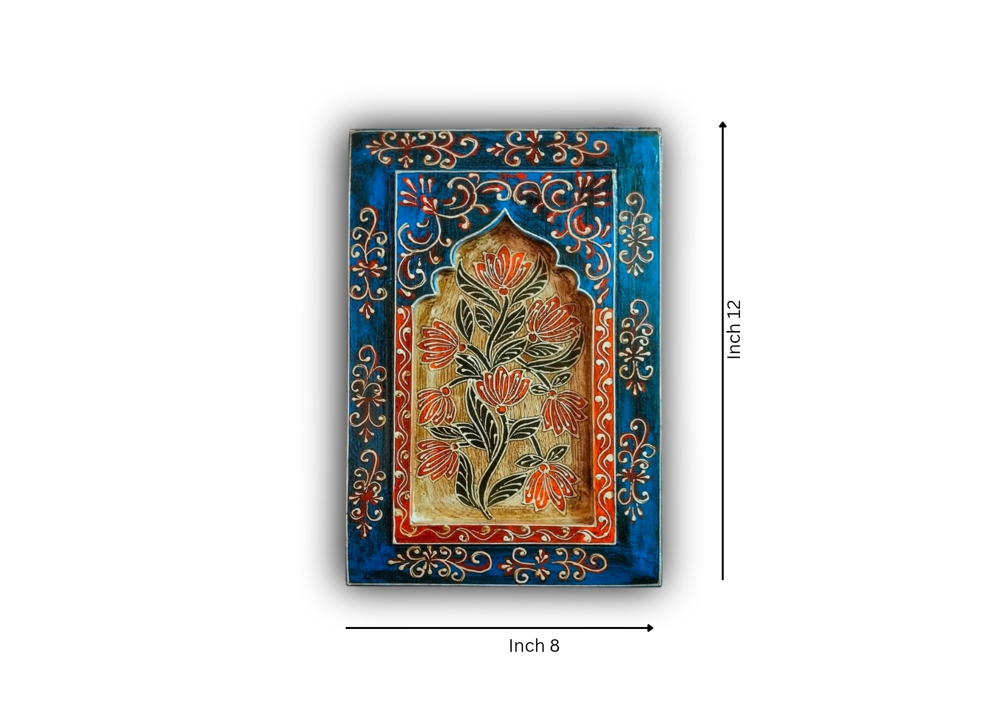 wall handpainted frame