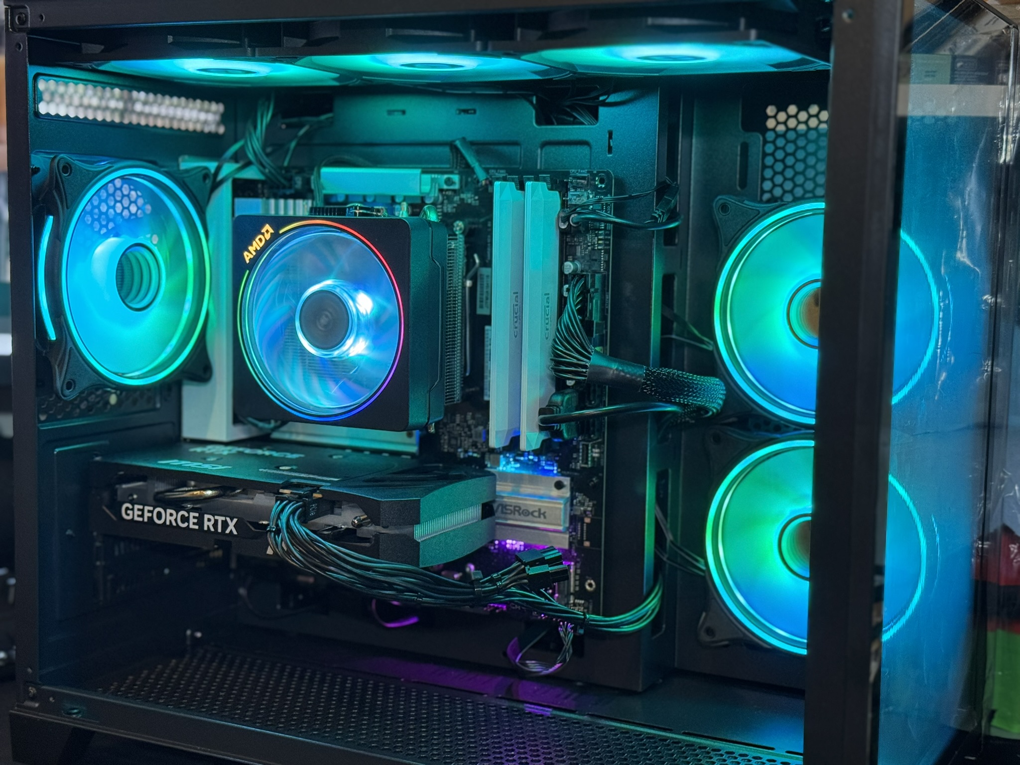 Brand new gaming PC - Ryzen 7500f, 32gb ram, rtx5060