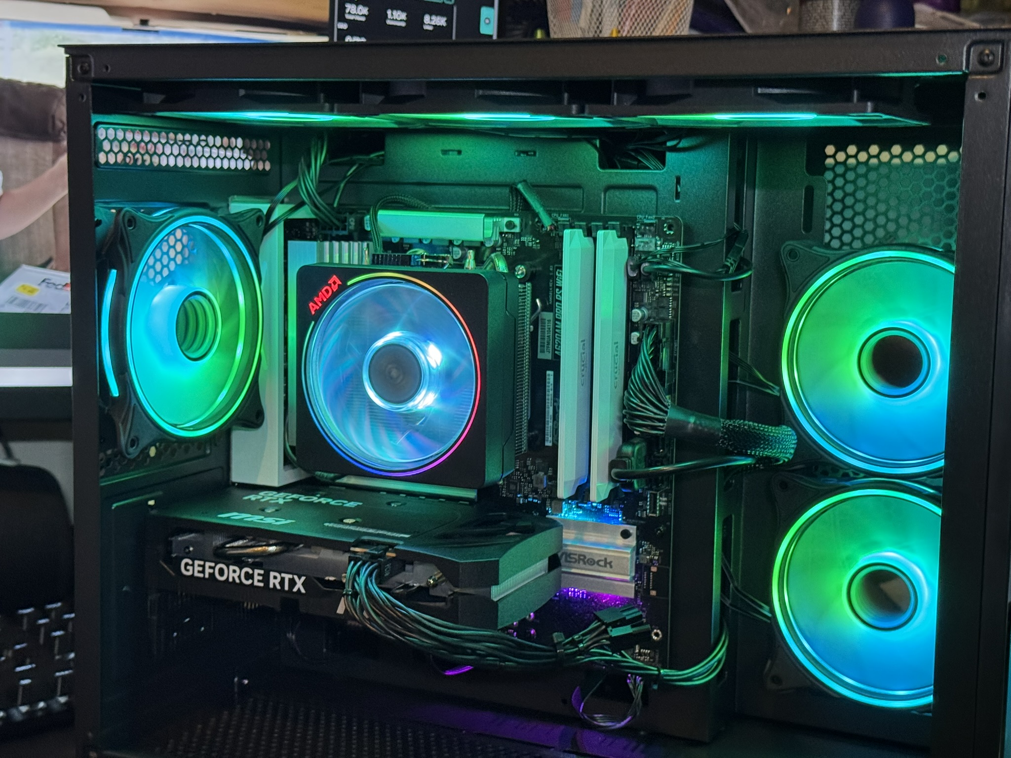 Brand new gaming PC - Ryzen 7500f, 32gb ram, rtx5060