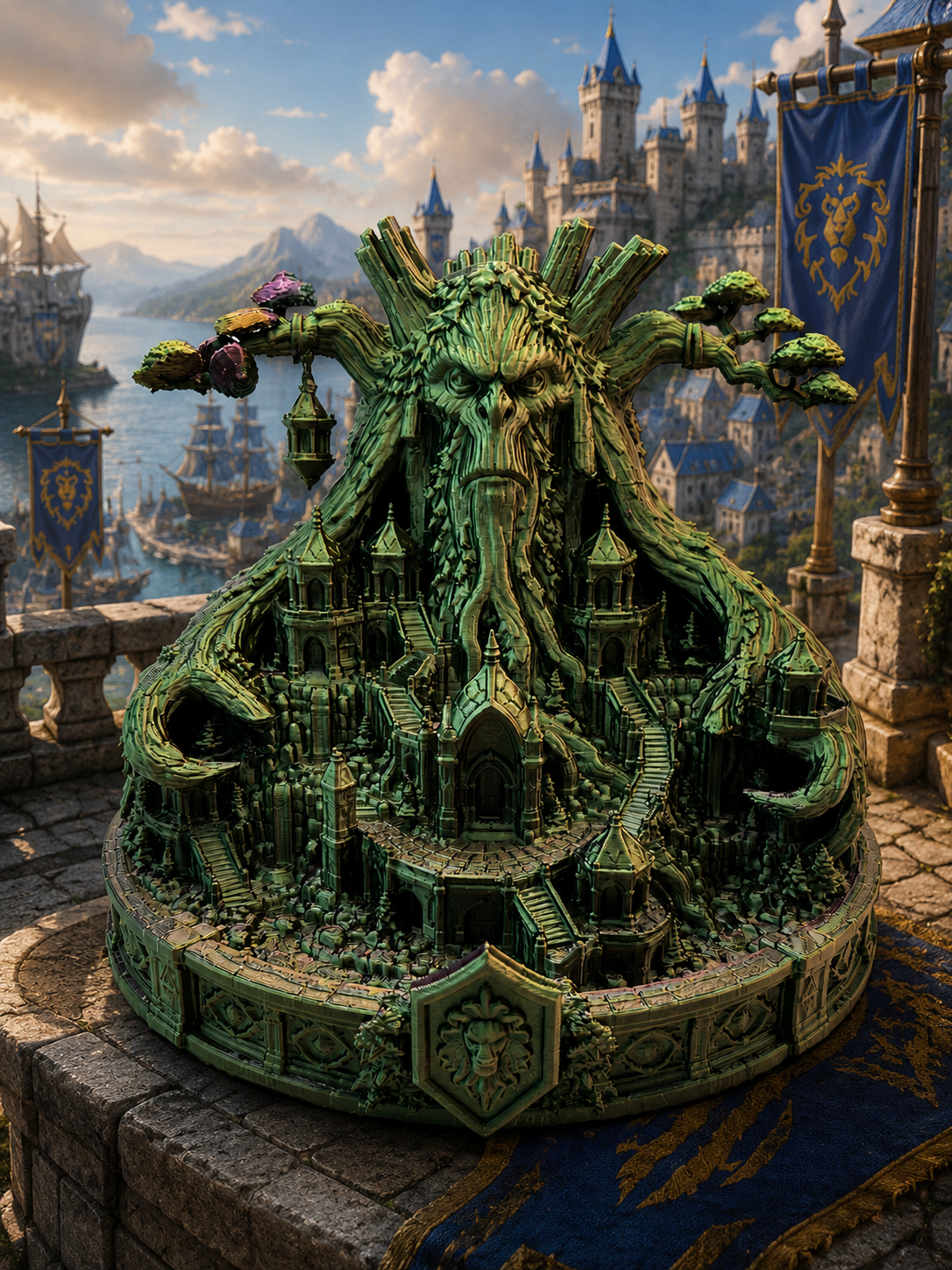 Ancient Entwood Alliance Citadel 