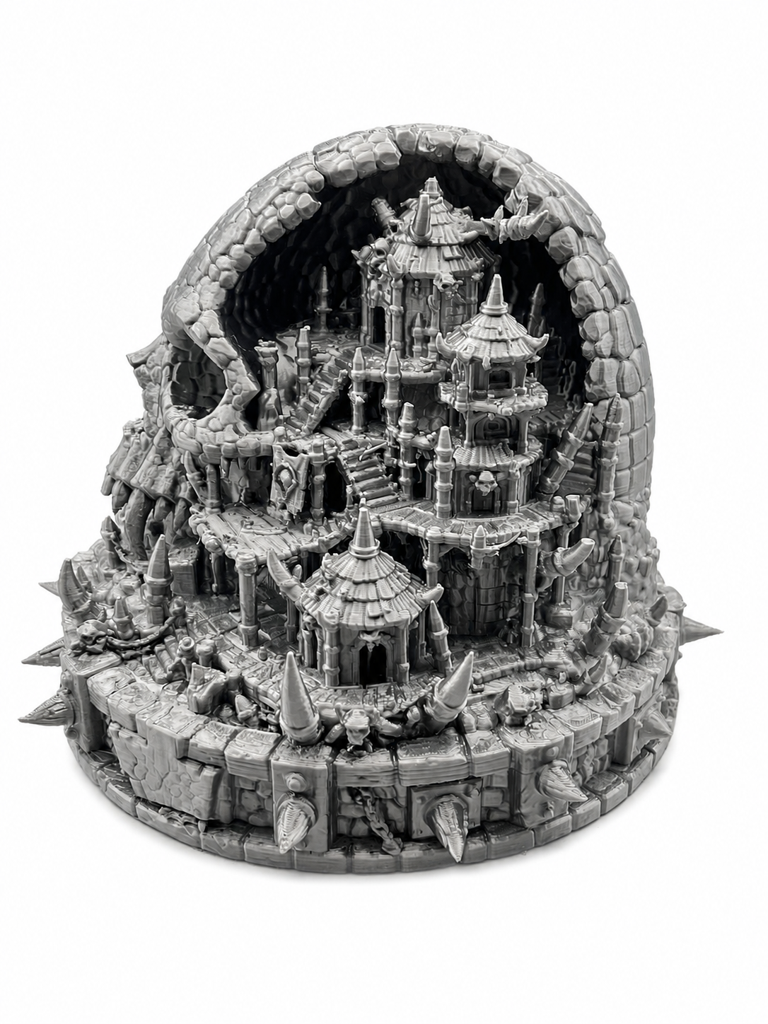 MMO Horde-Style Troll Skull Village
