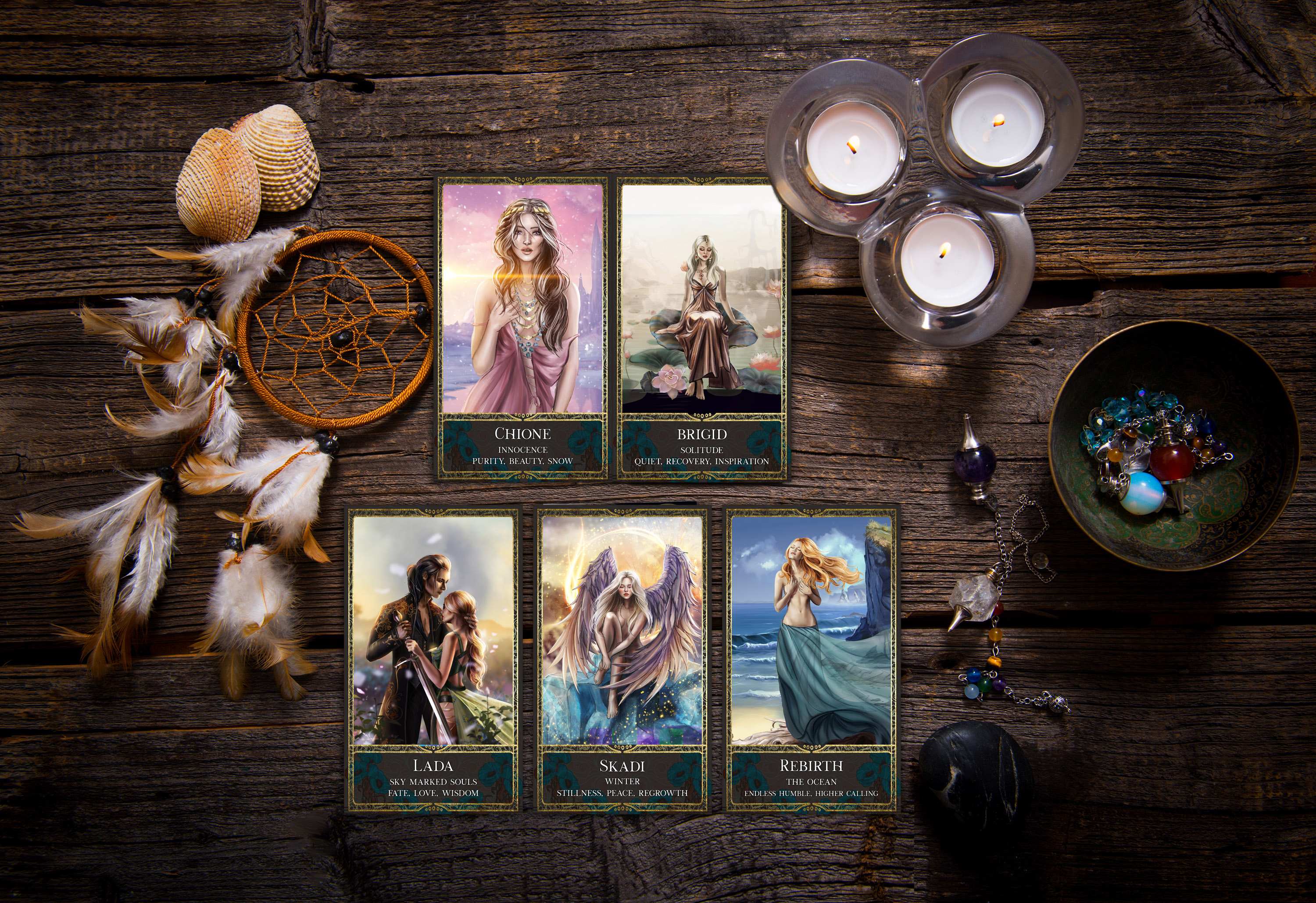 Mythic Arcana - Echoes of Europe - Oracle Deck