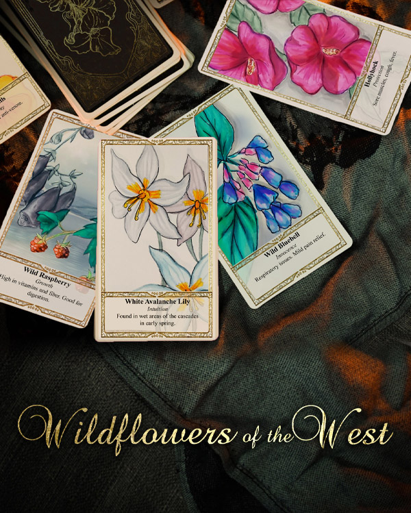 Wildflowers of the West - Oracle Deck