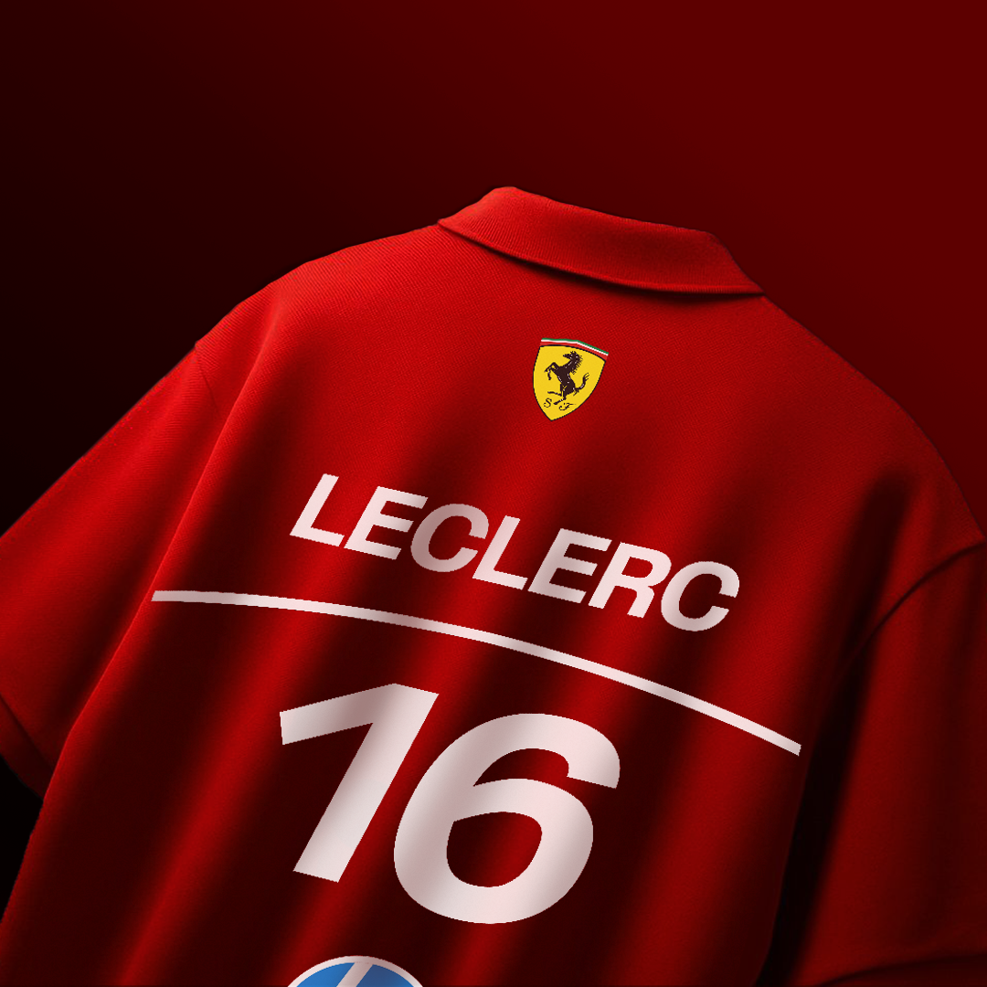 LECLERC IN RED