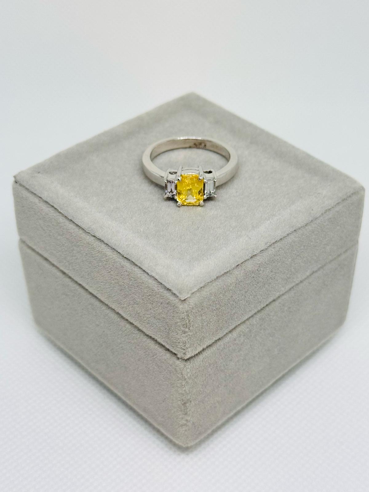 Yellow Sapphire Ring