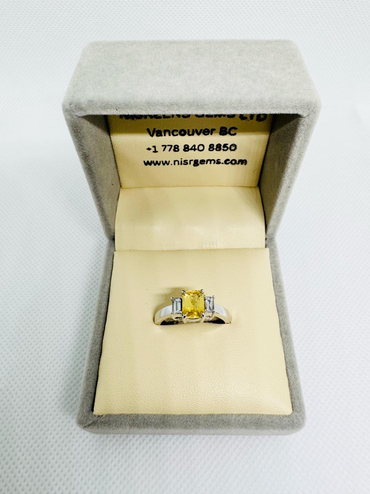 Yellow Sapphire Ring