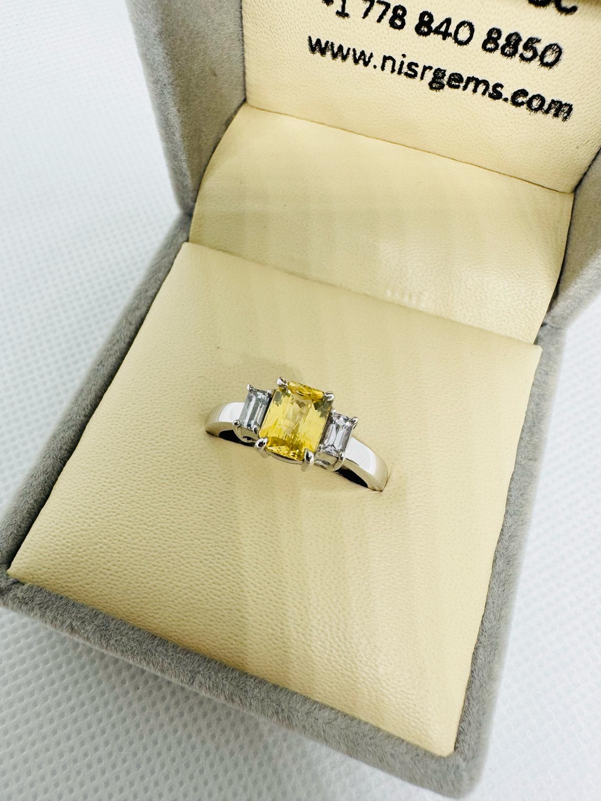 Yellow Sapphire Ring