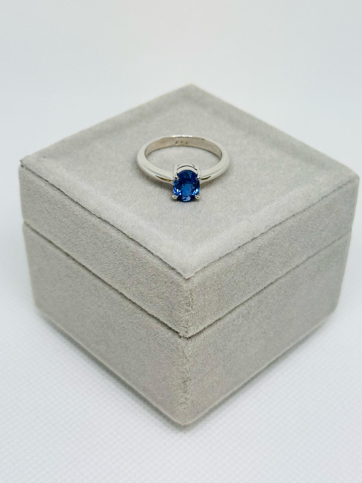 Sapphire Engagement Ring