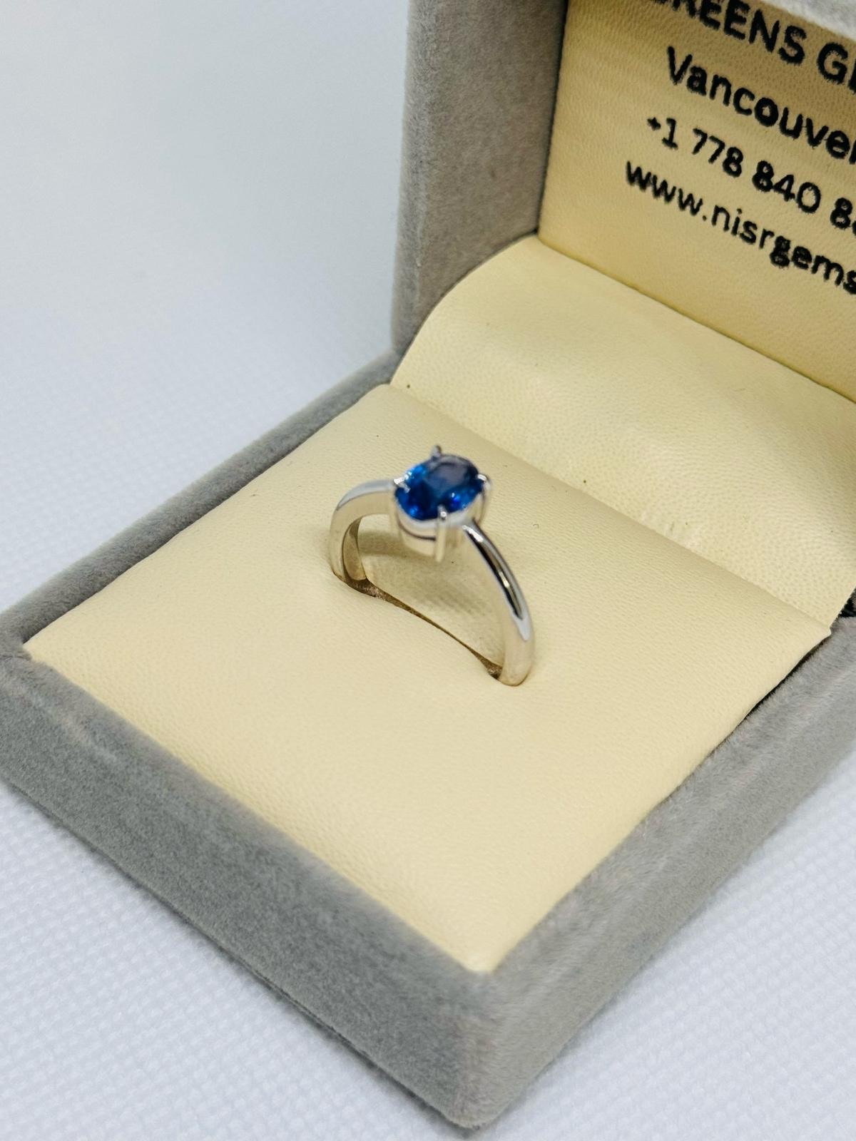 Sapphire Engagement Ring