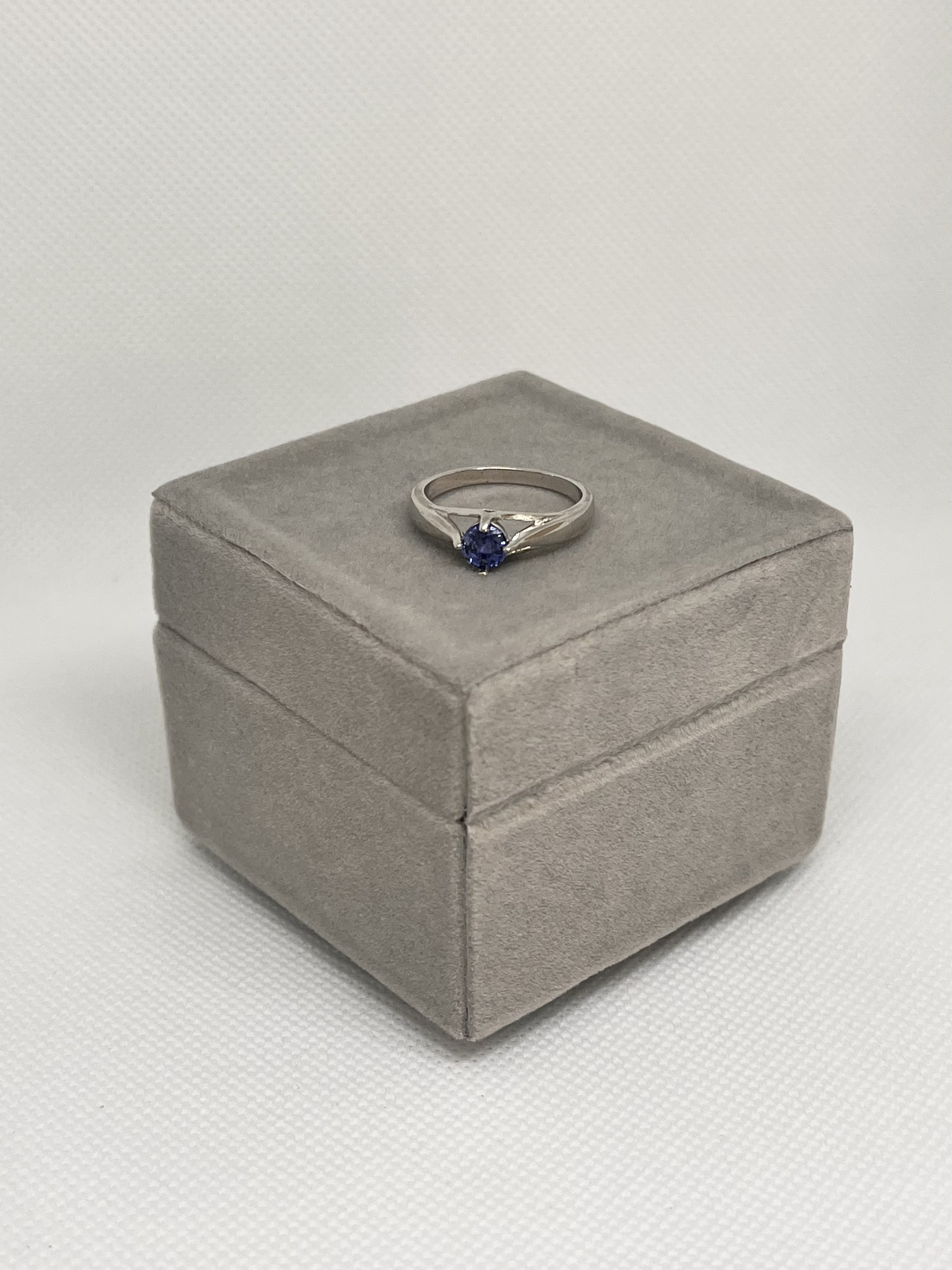 Sapphire Engagement Ring