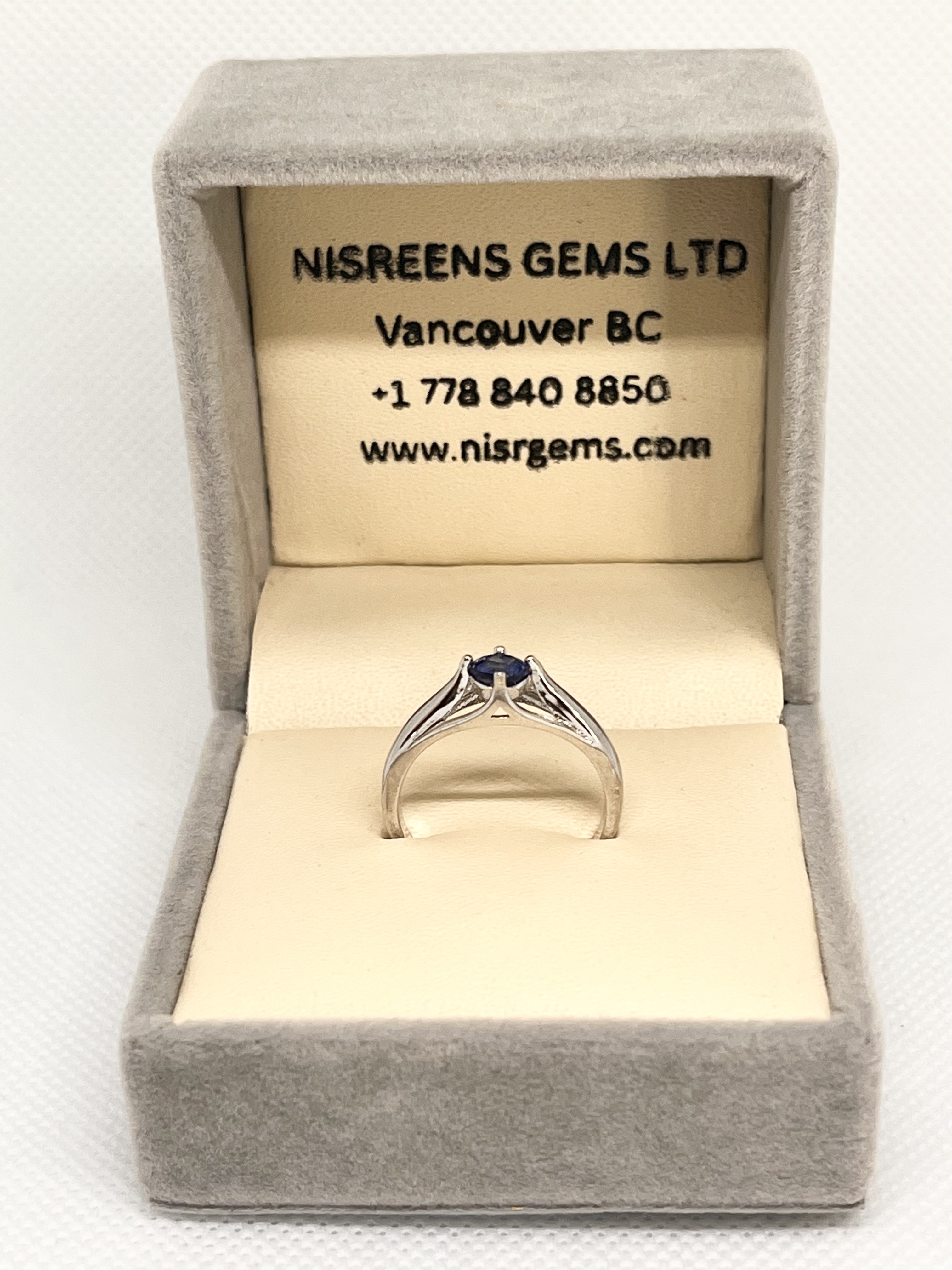 Sapphire Engagement Ring