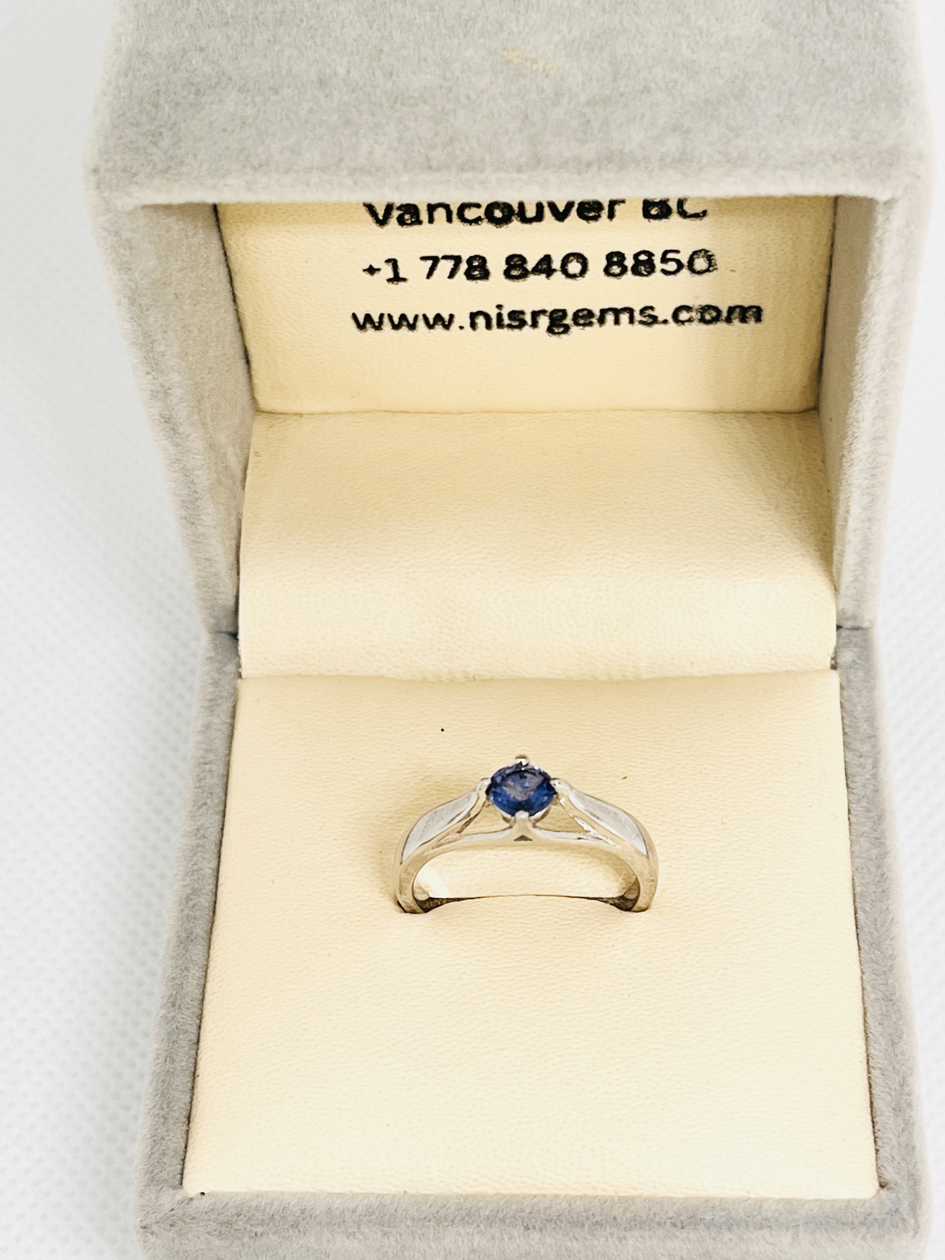 Sapphire Engagement Ring