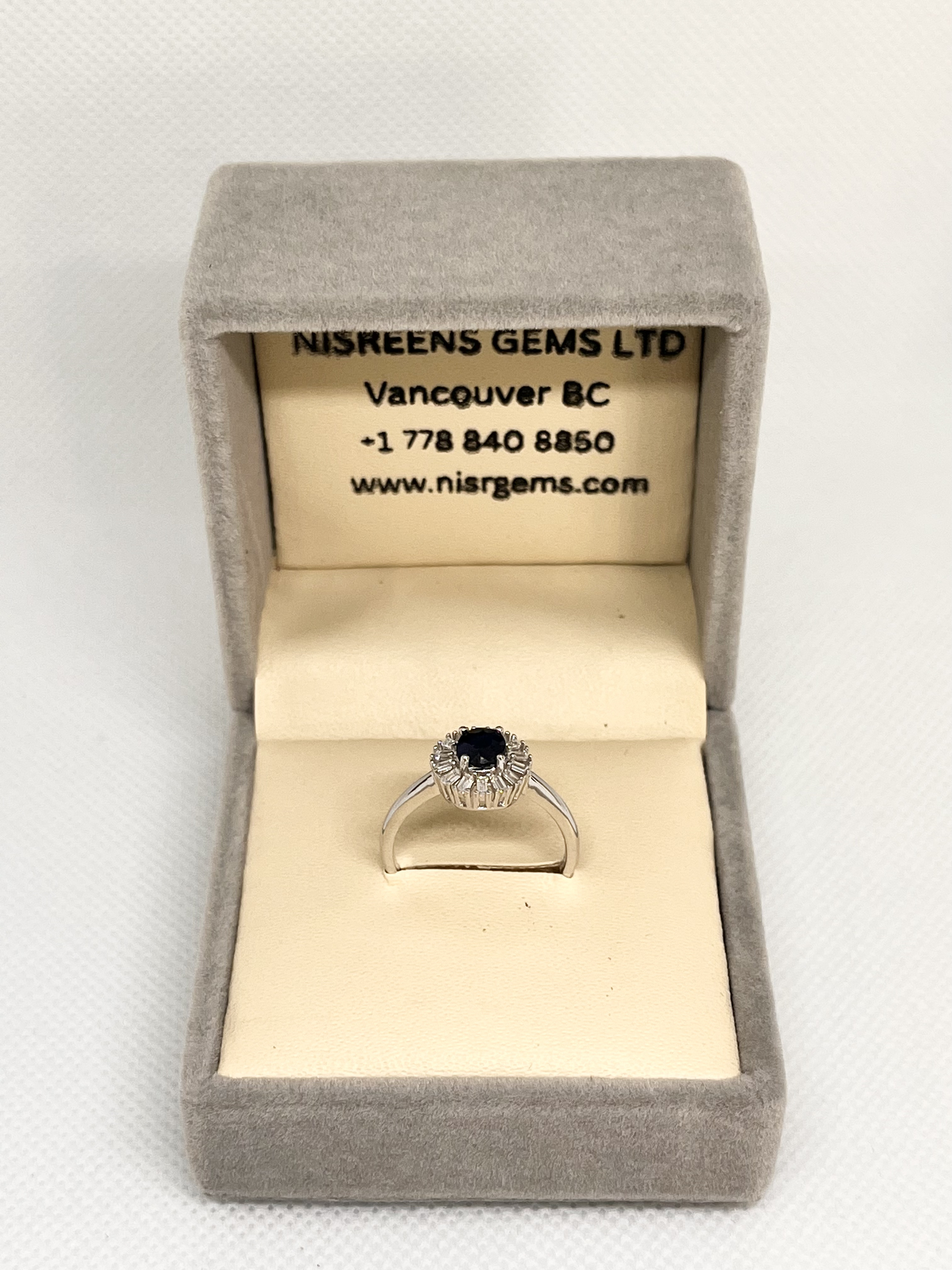 Elegant Sapphire Ring