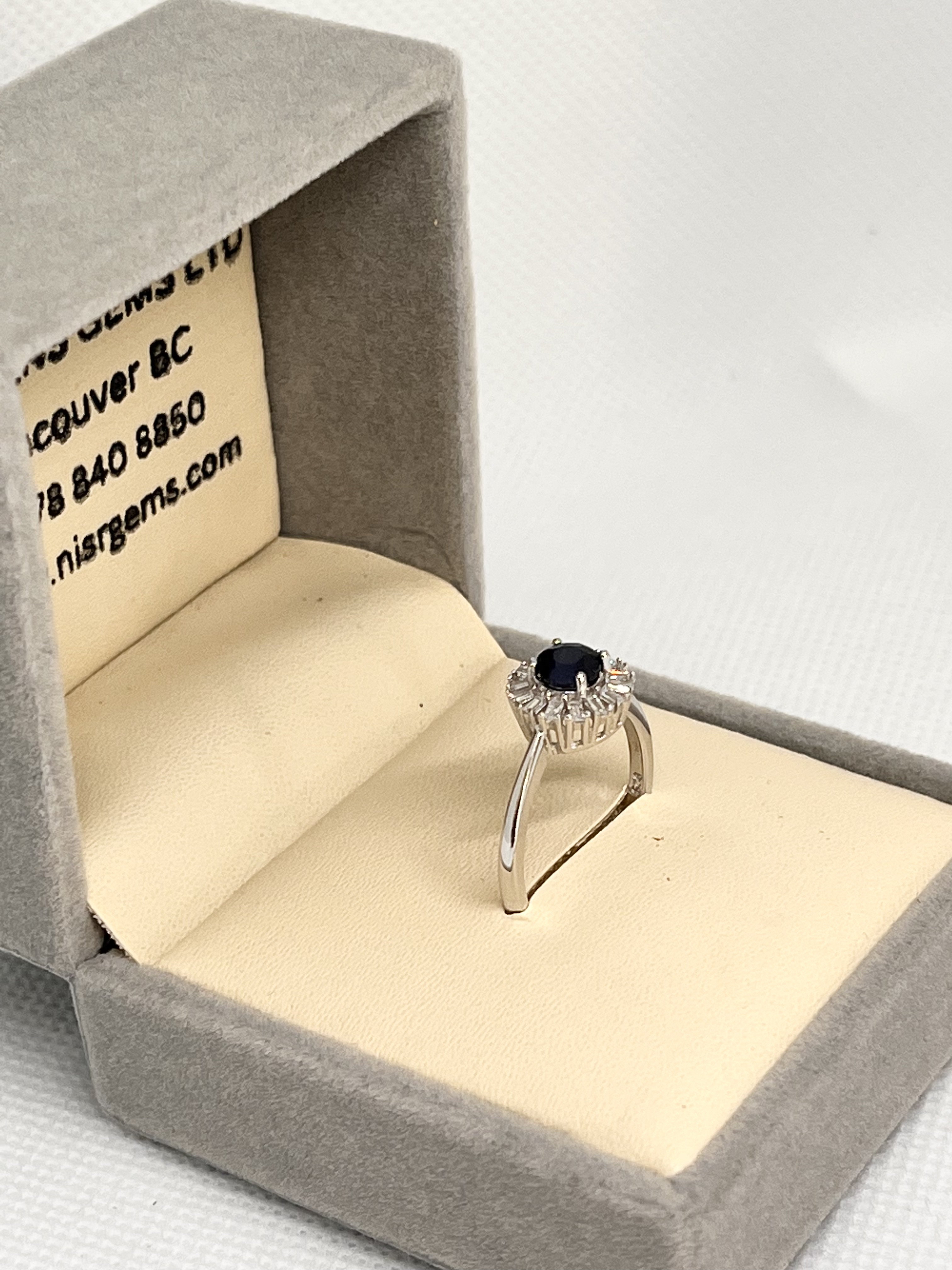 Elegant Sapphire Ring