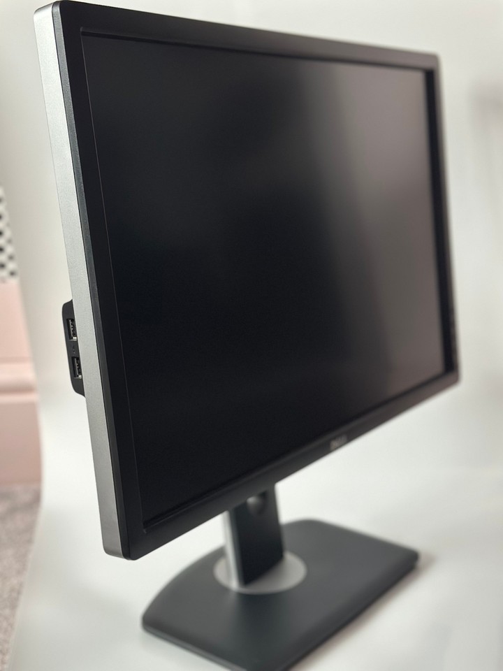 Dell UltraSharp U2412M 24" IPS Monitor 1920x1200 DP DVI VGA Fully Working