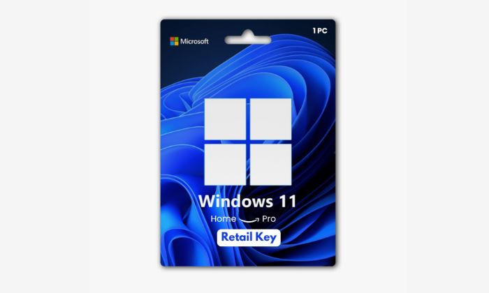 Microsoft Windows 11 Pro & Home (32/64-bit Activation License, Lifetime for 1 PC)