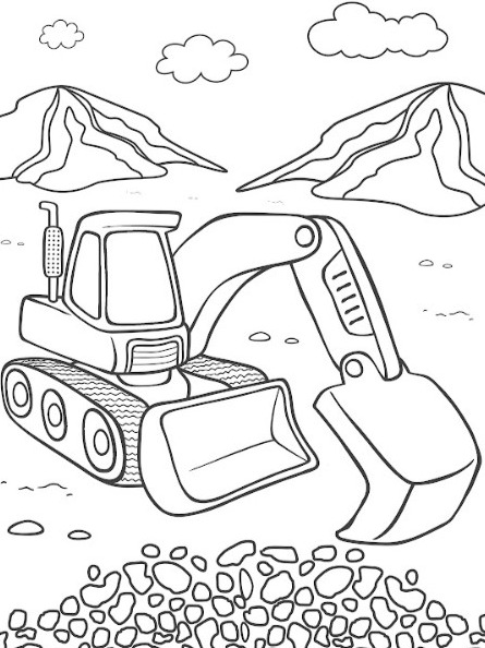 Digital products: Coloring books for kids