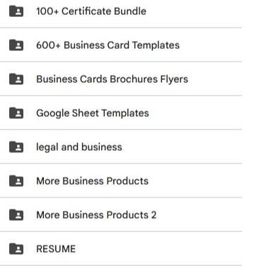 Digital products: Digital Business supplies