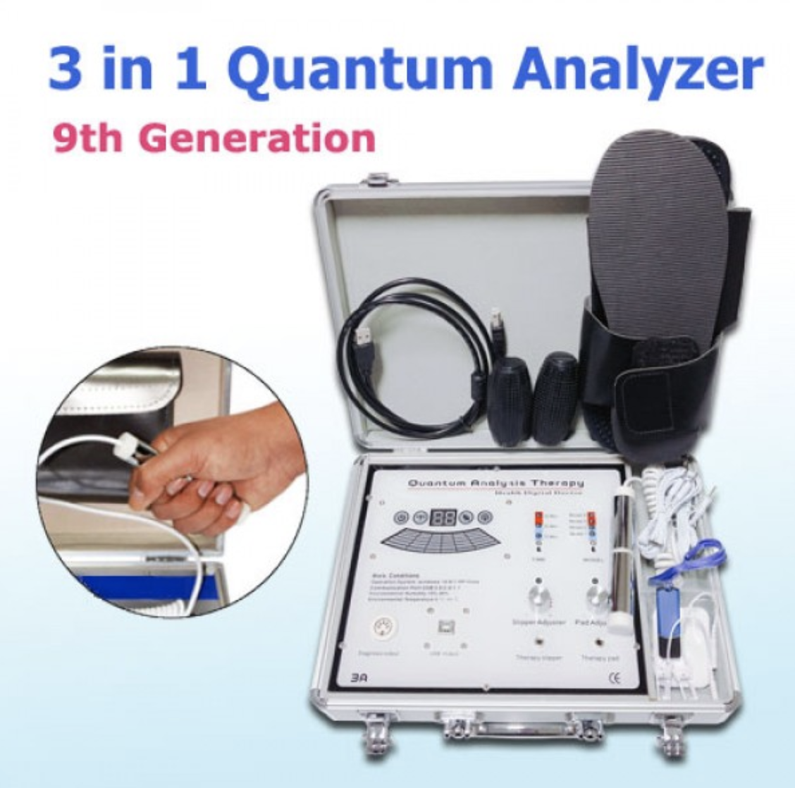 QRMA-995 Big Quantum Analyzer With TENS Therapy