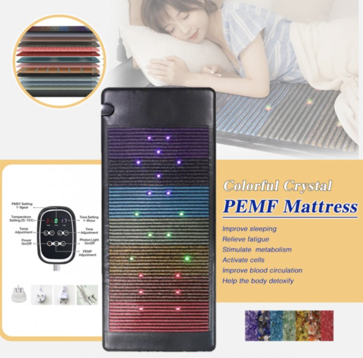 PEMF MATTRESS - PEMF therapy for Body Health