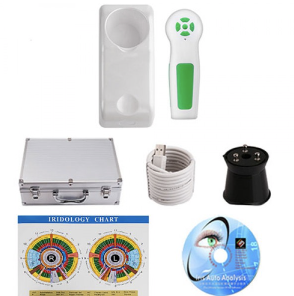 12MP Iriscope 3 In 1 support Iridology and Skin and Hair LENS