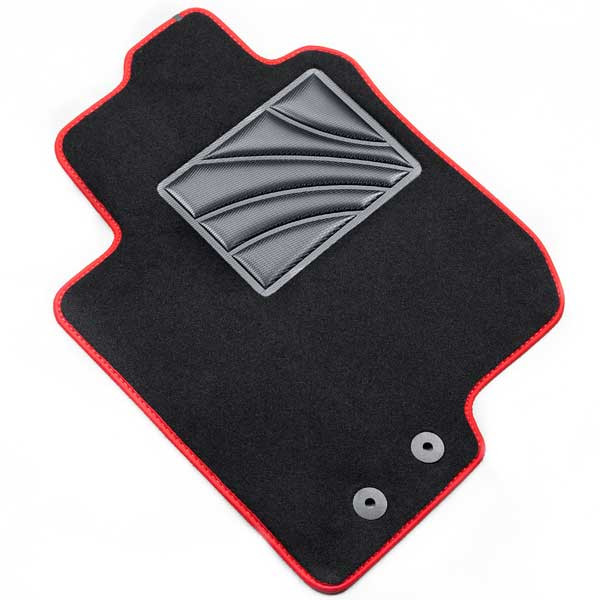 Tappetini in moquette con battitacco in gomma Cod 1006