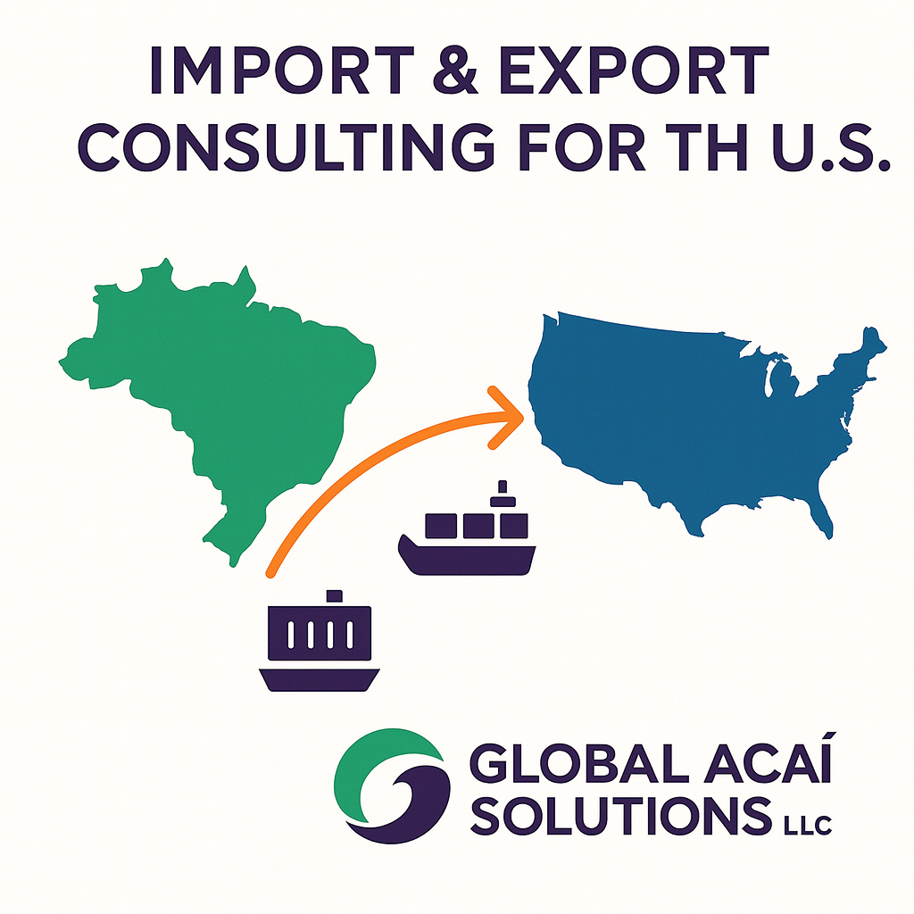Import & Export Consulting for the U.S.