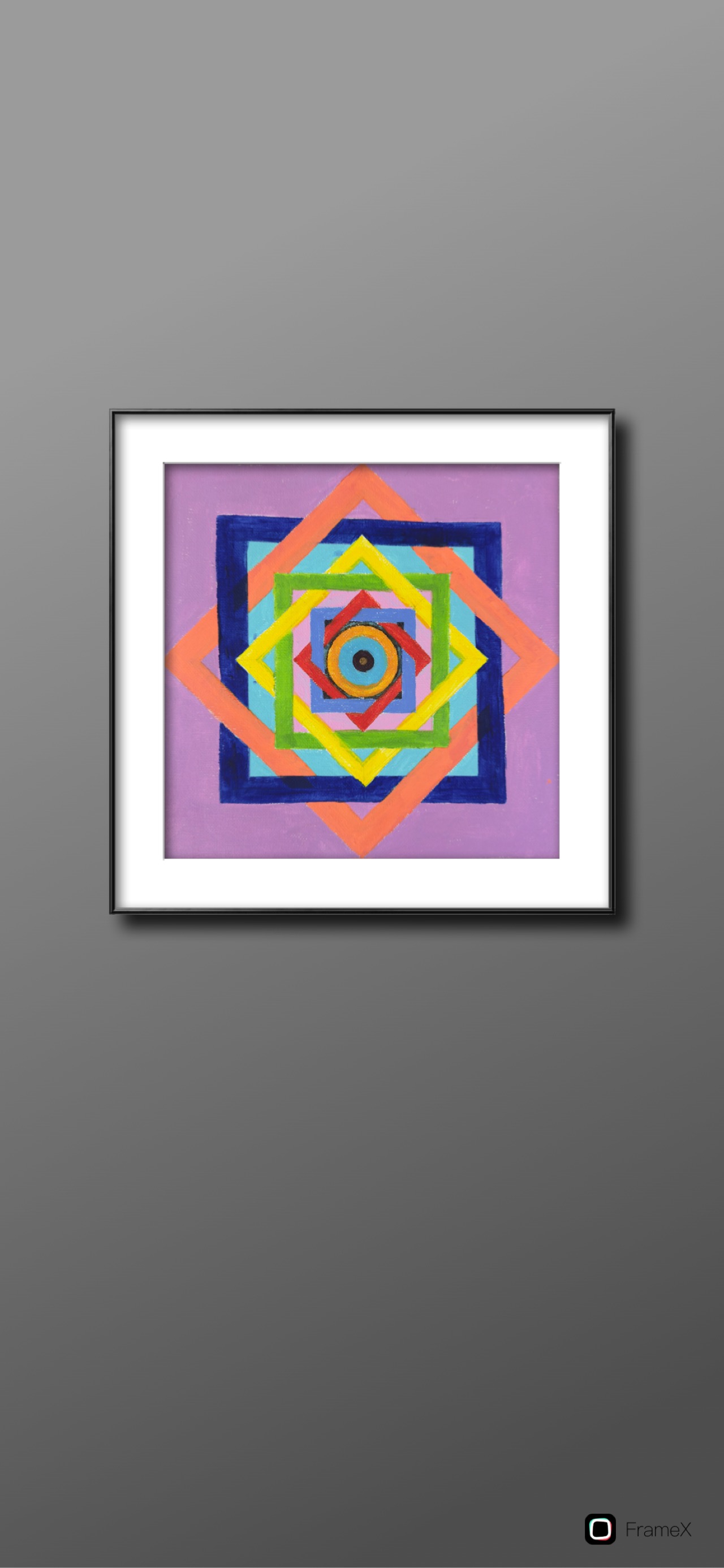 Geometric Acrylic Abstract Art