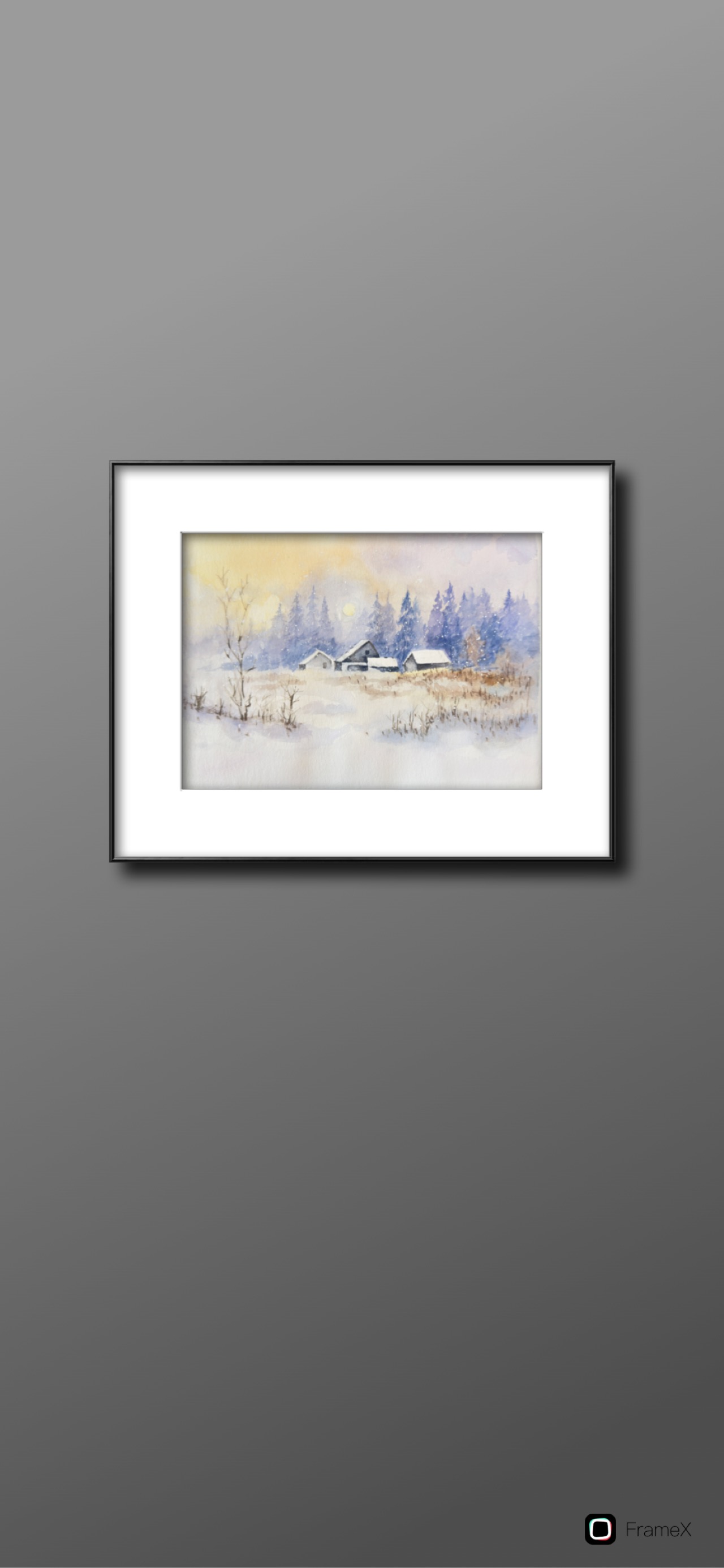 Winter Landscape Art