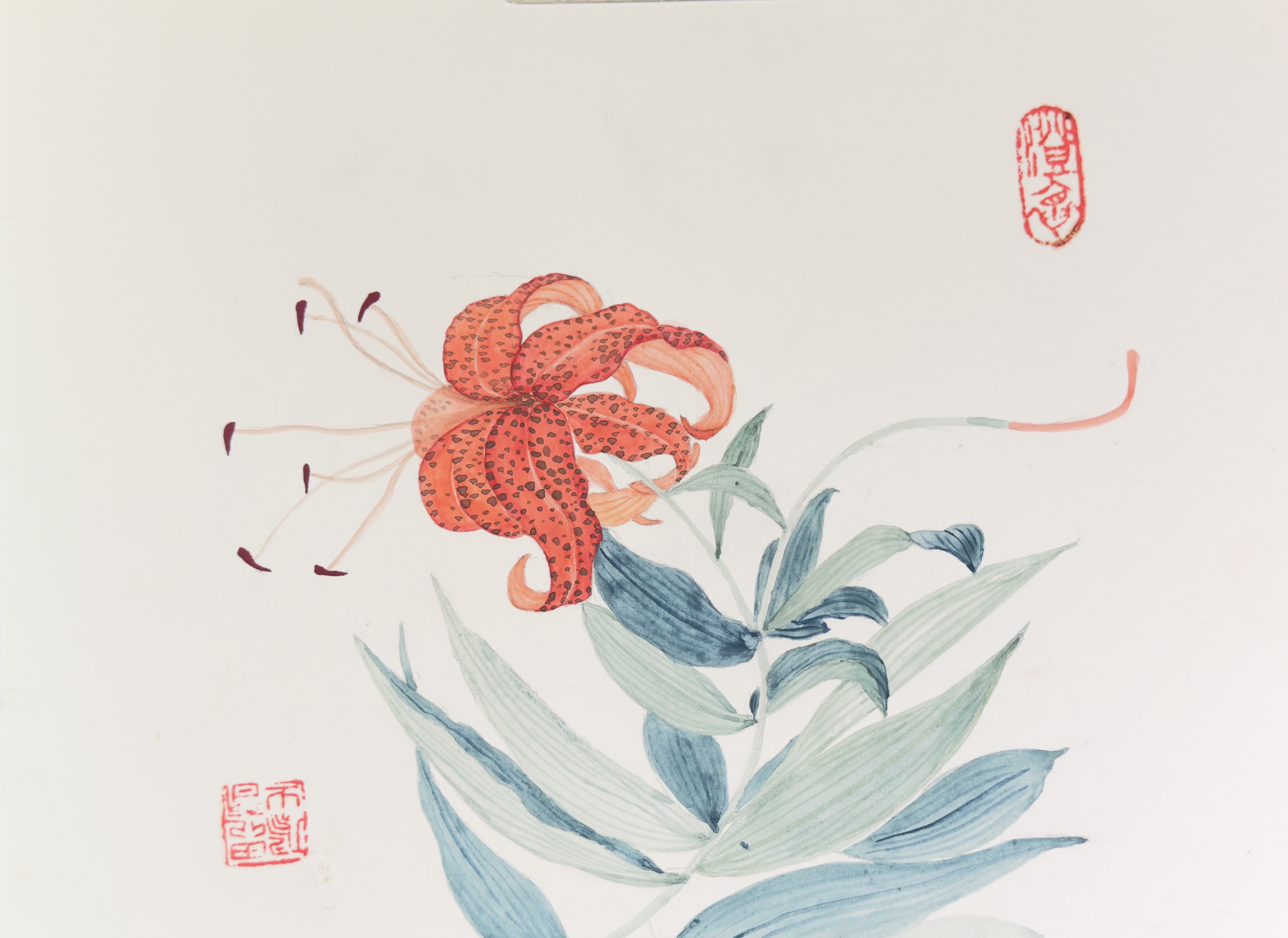Floral Meticulous Painting