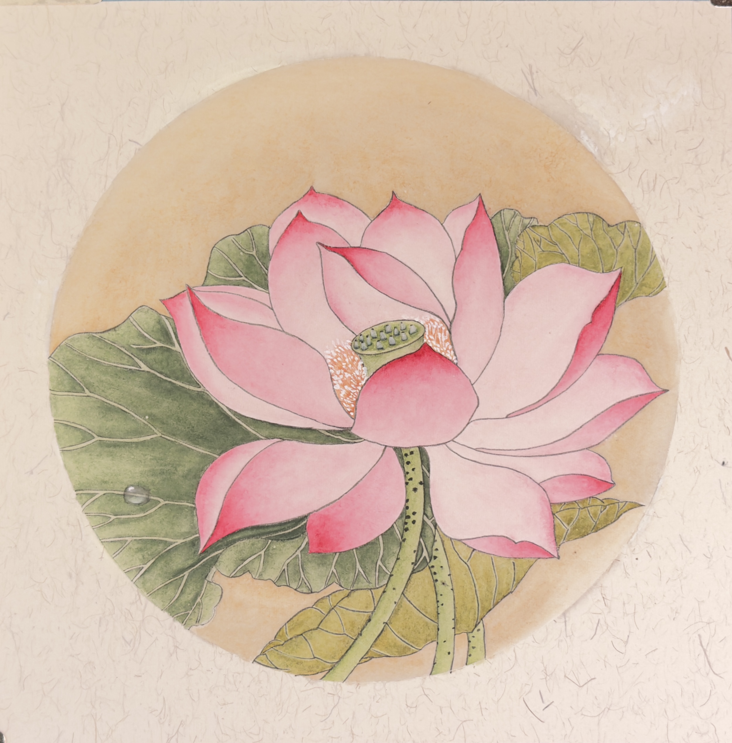 Lotus Flower Painting