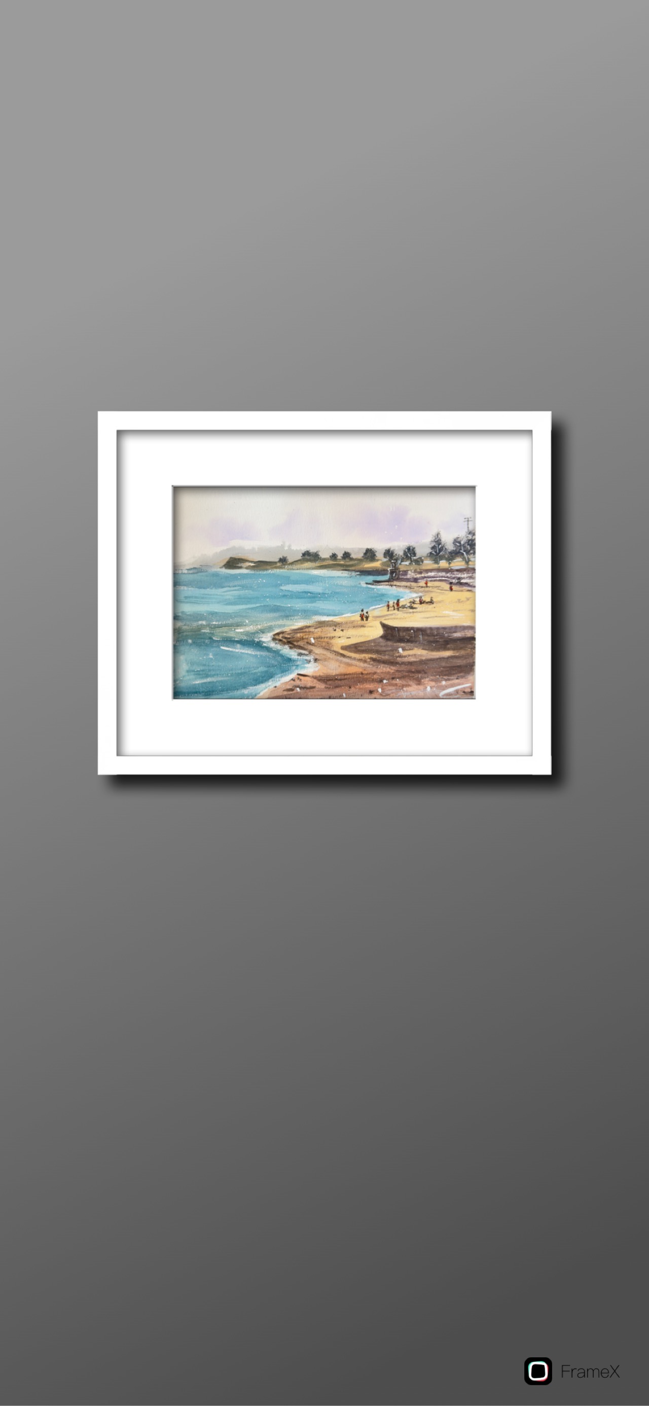 Summer Beach Painting